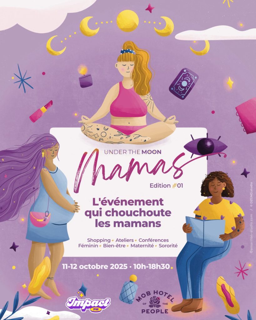 Affiche festival under the moon mamas