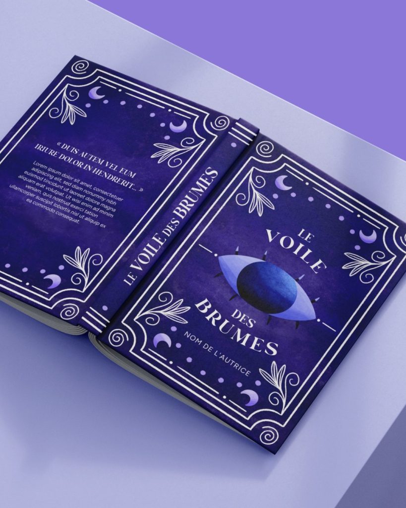 Couverture romantasy