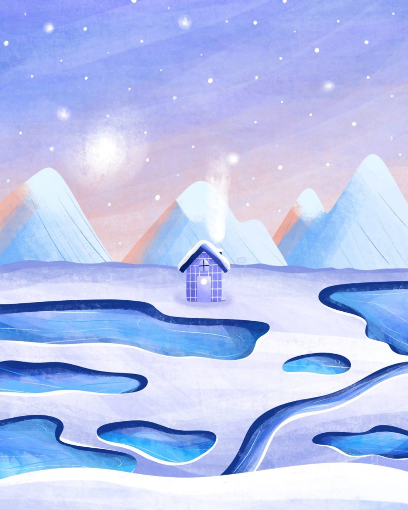 Illustration banquise